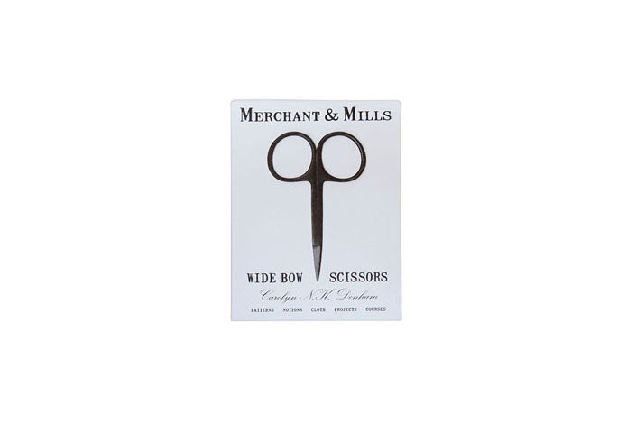 MERCHANT ＆ MILLS WIDE BOW BLACK SCISSORS
