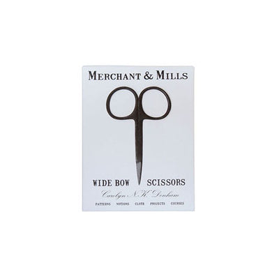 MERCHANT ＆ MILLS WIDE BOW BLACK SCISSORS