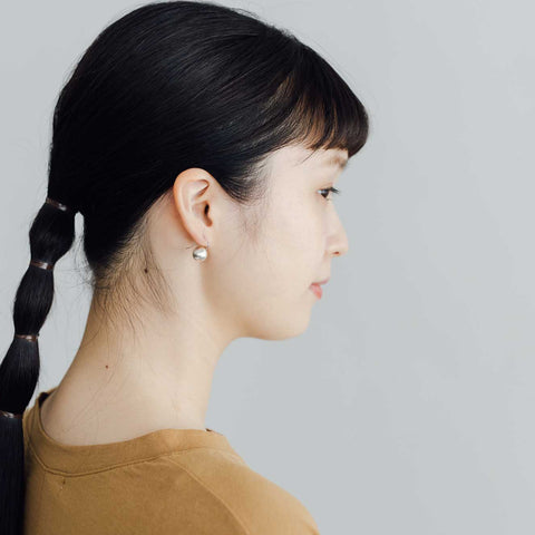 muimaur  球体10 ピアス シルバー