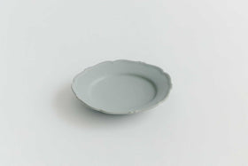 Awabi ware 輪花皿 M