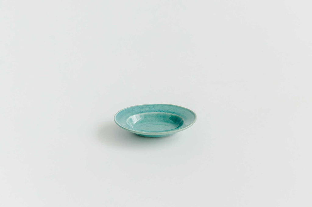 Awabi ware 楕円小皿