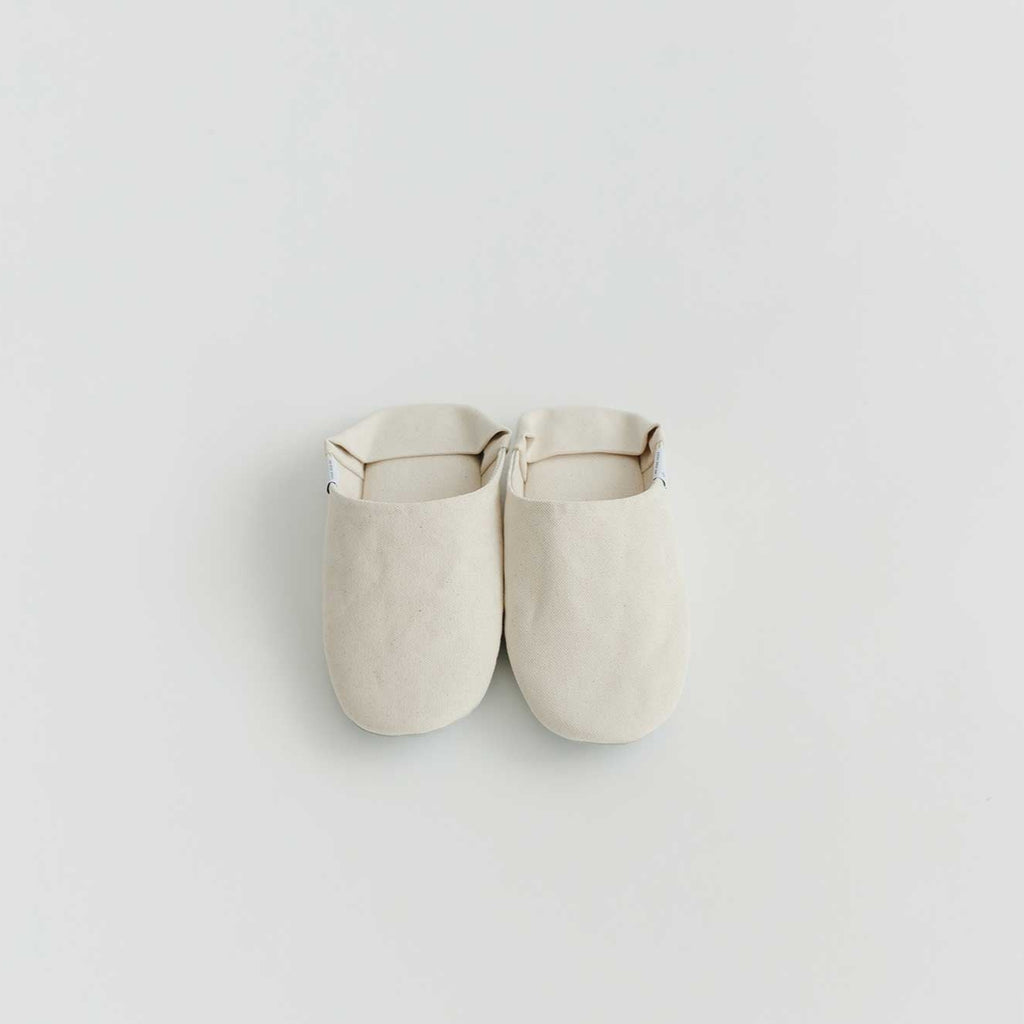 ABE HOME SHOES  帆布バブーシュ