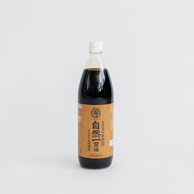 丸秀醤油 自然一醤油 *