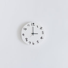 《お一人さま2点限り》' About ' wall clock  Yuki MIKAMI × 岩㟢紙器
