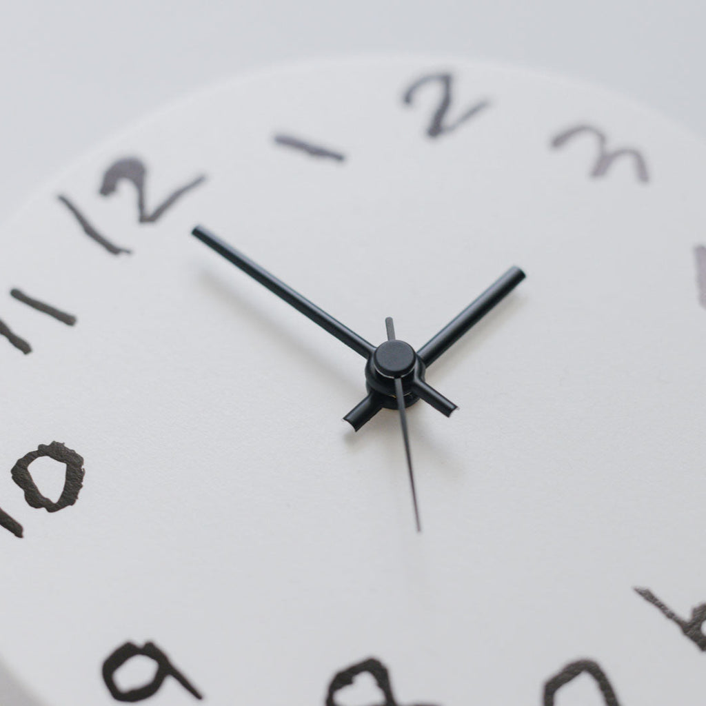 《お一人さま2点限り》' About ' wall clock  Yuki MIKAMI × 岩㟢紙器