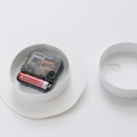 《お一人さま2点限り》' About ' wall clock  Yuki MIKAMI × 岩㟢紙器