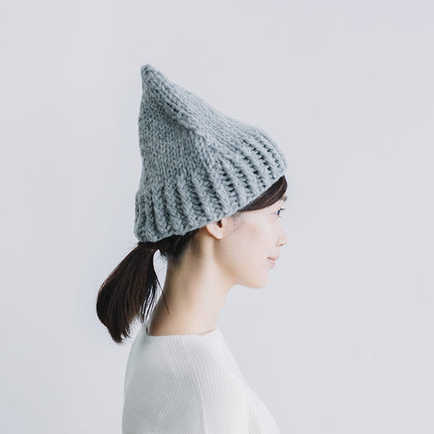 yourwear ロービングウールニットキャップ ライトグレー［完売］