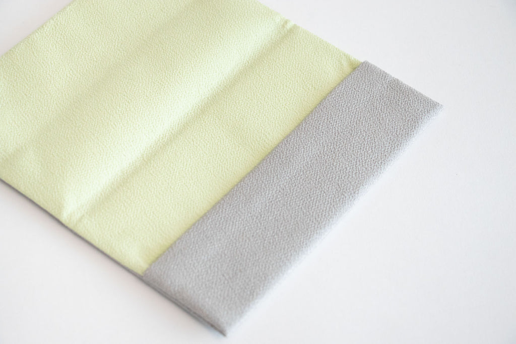 shuó Fukusa （Light Gray×Mint） ちりめん