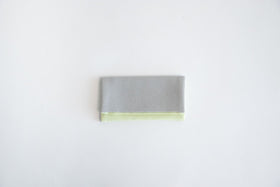 shuó Juzu Bukuro （Light Gray×Mint） ちりめん