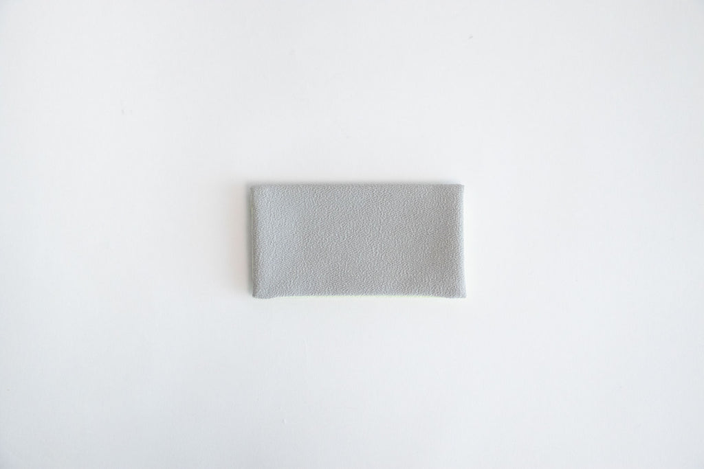 shuó Juzu Bukuro （Light Gray×Mint） ちりめん