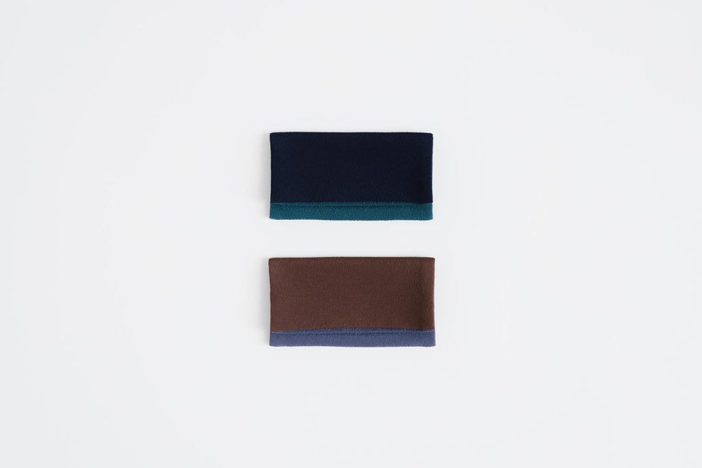 shuó Juzu Bukuro （Navy×Green） ちりめん