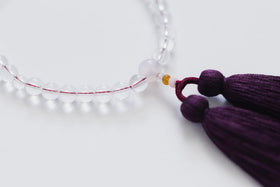 shuó Juzu（Crystal） クリア×えんじ