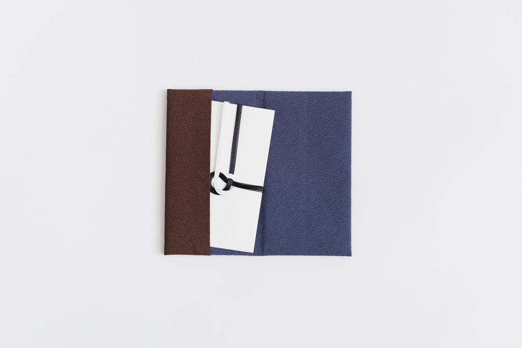 shuó Fukusa （Brown×Bluish Purple） ちりめん