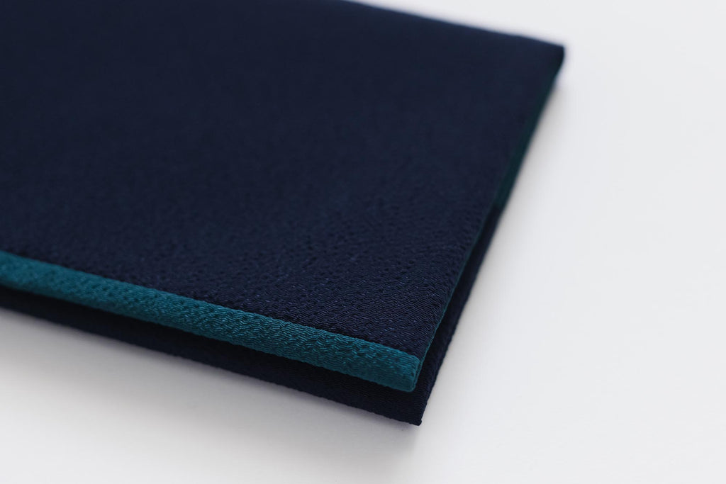 shuó Fukusa （Navy×Green） ちりめん