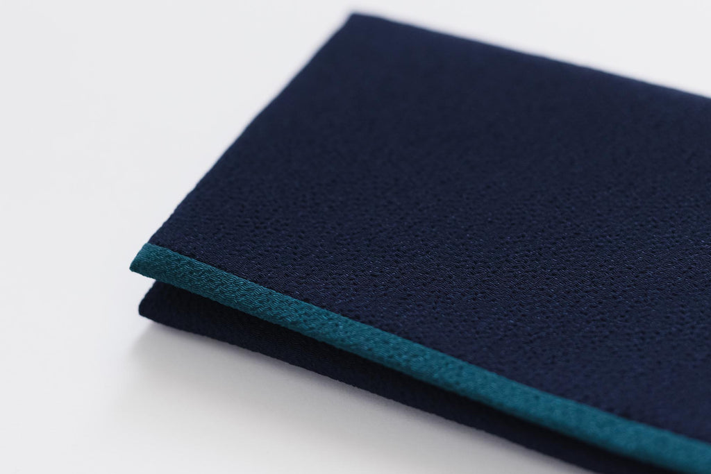 shuó Fukusa （Navy×Green） ちりめん