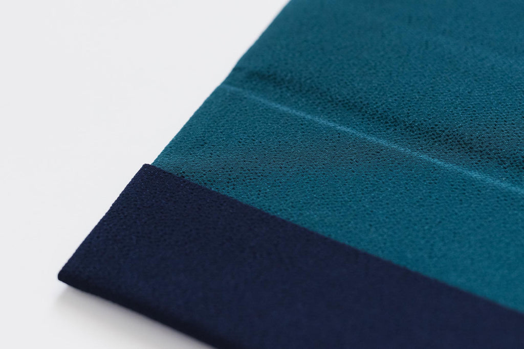 shuó Fukusa （Navy×Green） ちりめん