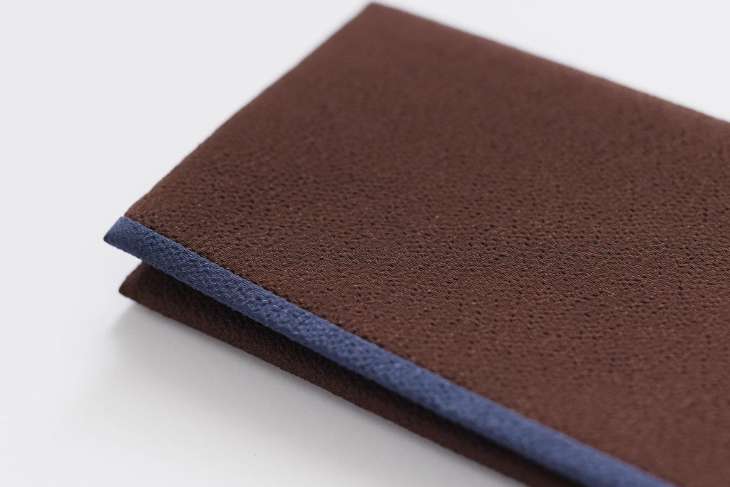 shuó Fukusa （Brown×Bluish Purple） ちりめん
