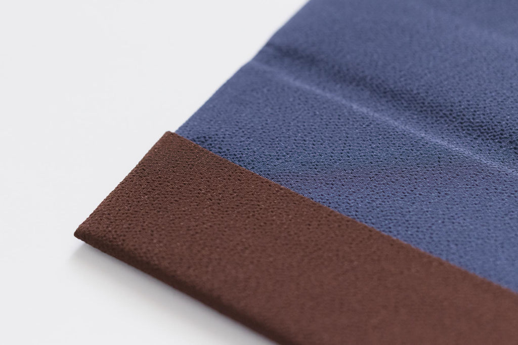 shuó Fukusa （Brown×Bluish Purple） ちりめん