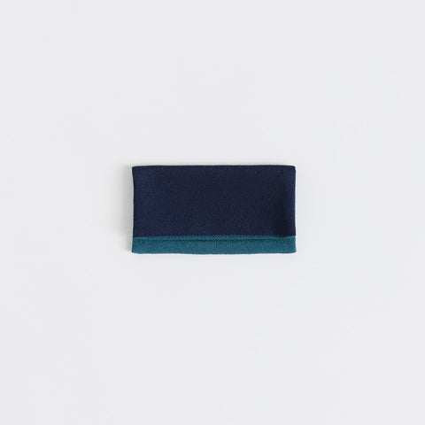 shuó Juzu Bukuro （Navy×Green） ちりめん