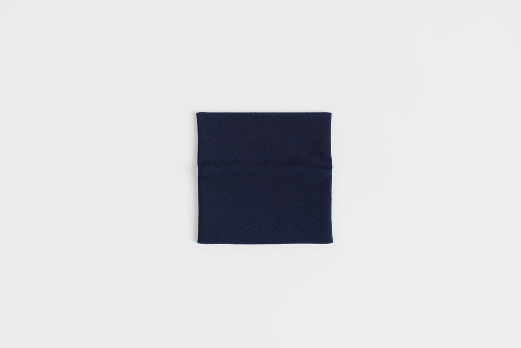 shuó Juzu Bukuro （Navy×Green） ちりめん