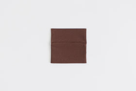 shuó Juzu Bukuro （Brown×Bluisu Purple） ちりめん